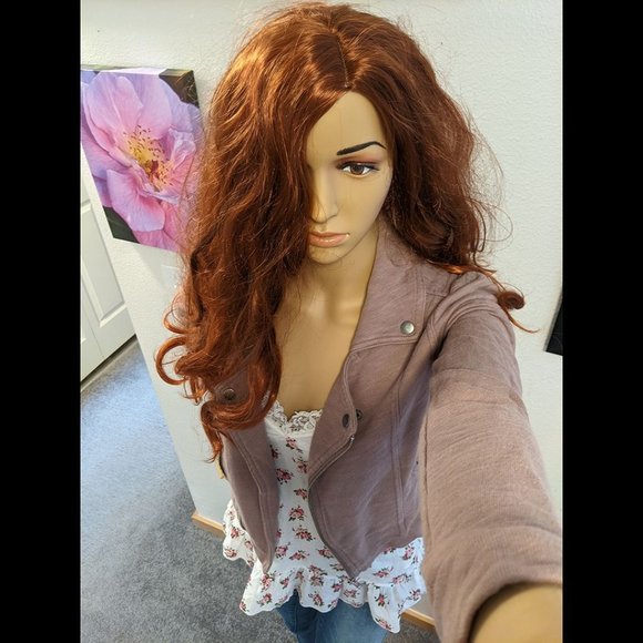 L.E.I White Floral Tank Top Size Small - Picture 7 of 7